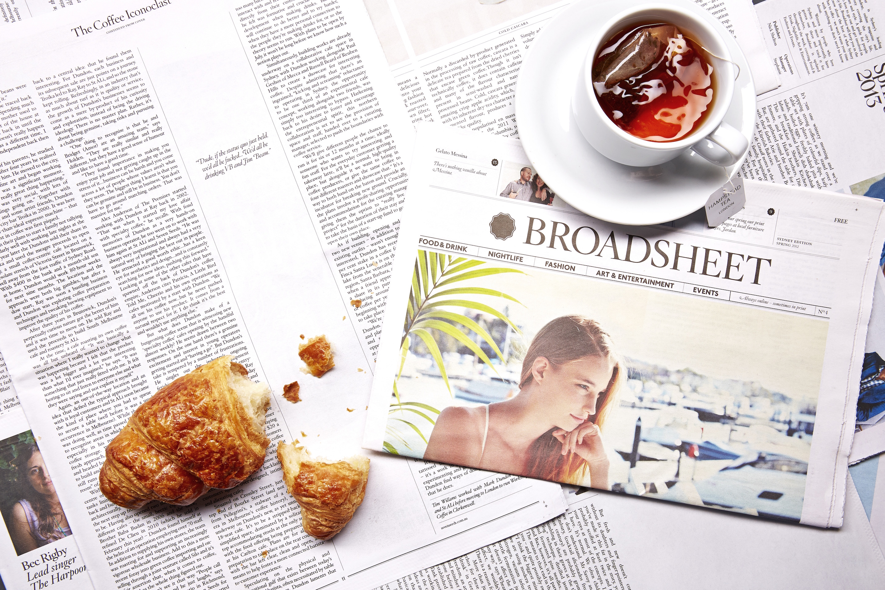 October 2012 – Broadsheet Sydney publishes its fourth print issue | Photography by Daniel Herrmann-Zoll
